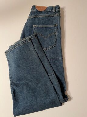 EUC CORTECH DSX TOUR MASTER DARK BLUE DENIM 34x34 MOTORCYCLE RIDING JEANS (KB4)